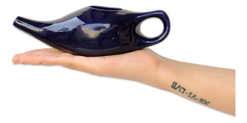 Healthgoodsin Ceramic Neti Pot Lava -louças Seguro Premium - Imagem 8