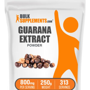 Suplemento Bulksupplements.com Extrato De Guaraná Em Pó 250g