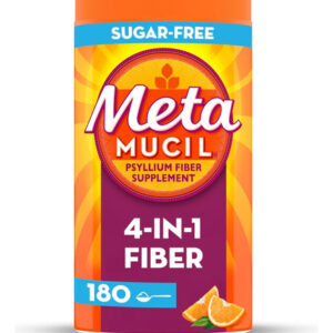 Suplemento Diário De Fibra Em Pó Metamucil 4 Em 1 Fibra Em