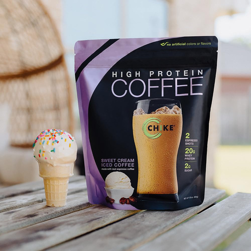 Protein Iced Coffee Chike Sweet Cream 20g De Proteína (14 Po - Imagem 7