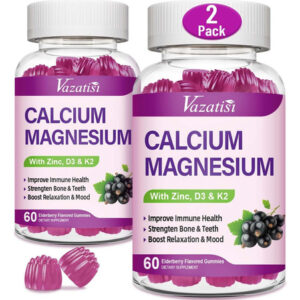 Gomas De Cálcio Magnésio E Zinco 1000 Mg Com Vitamina D3 E