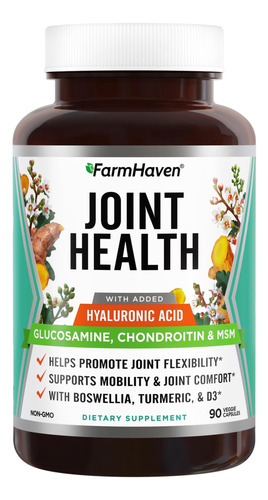 Farmhaven Msm Com Condroitina Glucosamina E Boswellia