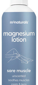 Loção De Magnésio M3 Naturals Sore Muscle Sleep 240 Ml Com A