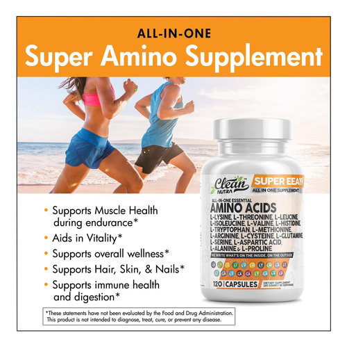 Nutracêuticos Limpos: Aminoácidos Que Suplementam L-lisina - Imagem 3