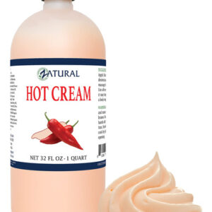 Creme Quente Zatural Organic 946ml Skin Tighting Muscle Rela