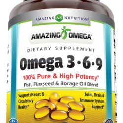 Suplemento Amazing Omega 3.6.9 1200 Mg 120 Cápsulas Gelatino