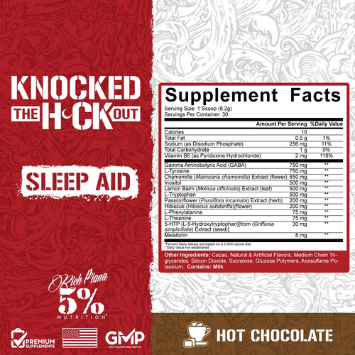 Suplemento De 5% De Nutrição Rico Em Nutrição Piana Knocke - Imagem 2