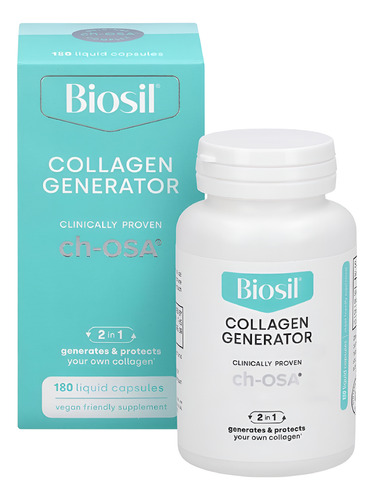 Biosil Collagen Generator - 180 Cápsulas Líquidas - Com Comp