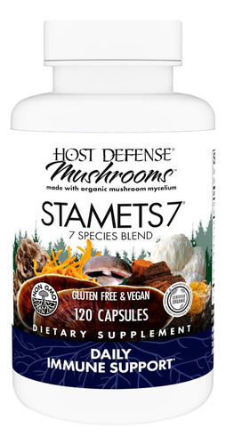 Mistura De 7-7 Espécies De Host Defense Stamets - Suplemento