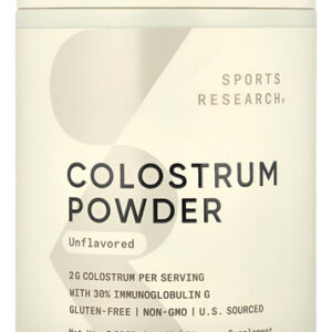 Colostro Em Pó Sports Research Immunity Support 75 Porções
