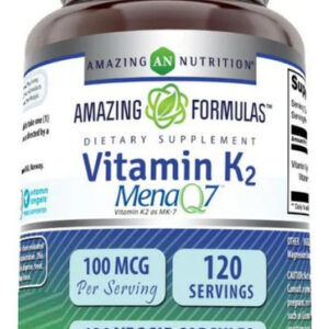 Amazing Nutrition Vitamina K2 Menaq7 100mcg 120 Cápsulas