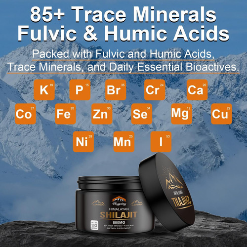 Praavee Shilajit Resina Original Para Homens Booster De E - Imagem 5