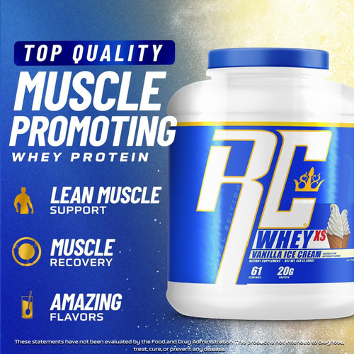 Ronnie Coleman Signature Series Whey-xs 227 Kg Baunilha - Imagem 3