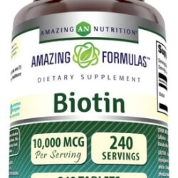 Biotina Vitamina B7 Suplemento Em Mcg Fórmulas Incríveis