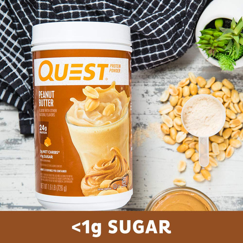 Proteína Em Pó Quest Nutrition Manteiga De Amendoim 16 Kg 2 - Imagem 5