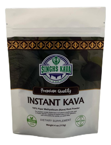 Singhs Micronized Instant Kava Powder-fijian Kava (4 Onças) - Imagem 9