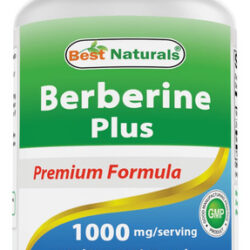 Suplemento Best Naturals Berberine Plus 1000 Mg 120 Cápsulas