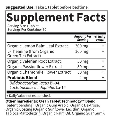 Garden Of Life Organics Sleep Well Rest & Refresh 30 Comprim - Imagem 6