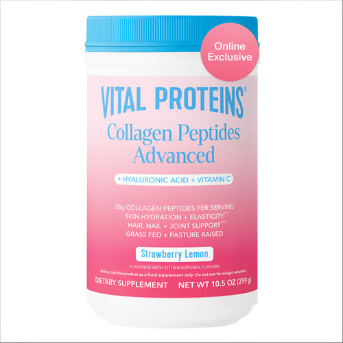 Suplemento Vital Proteins Peptídeos De Colágeno Avançados 30