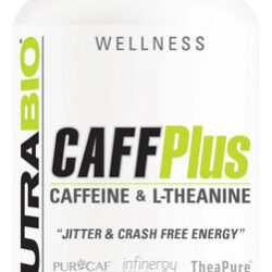 Nutrabio Caffplus Cafeína De Fonte Dupla Com Teanina Para I