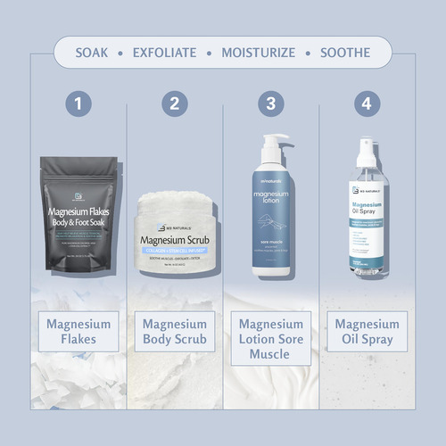 Loção De Magnésio M3 Naturals Sore Muscle Sleep 240 Ml Com A - Imagem 6
