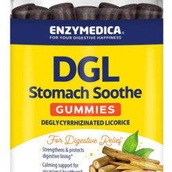Enzymedica Dgl Gomas De Alcaçuz Para O Estômago Sensível