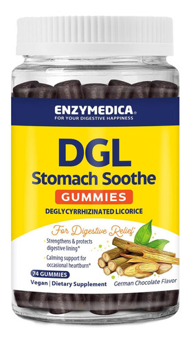 Enzymedica Dgl Gomas De Alcaçuz Para O Estômago Sensível