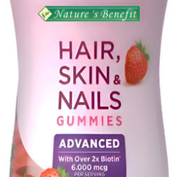 F Bxy Yg Y .. Cabelo Pele Unhas 6000mcg Nature Bounty