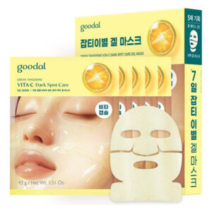 Máscara De Gel Goodal Green Tangerine Vita C Para Pele De Vi