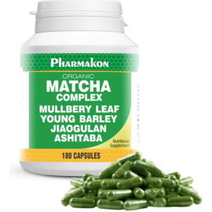 Cápsulas Premium Matcha Orgânico Japonês Com Folha E Mola