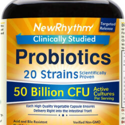 Newrhythm Probiotics 50 Bilhões De Ufc 20 Cepas 60 Cápsula