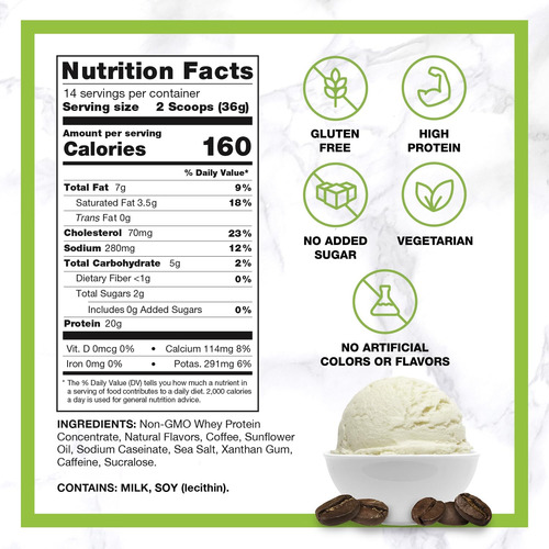 Protein Iced Coffee Chike Sweet Cream 20g De Proteína (14 Po - Imagem 3