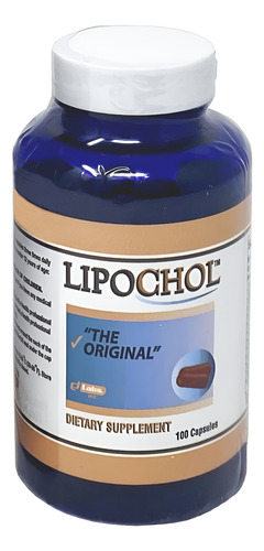 Suplemento Dietético Lipochol Liver Detox & Cleanse 100 Cáps