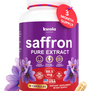 Suplementos Kwala Nutrition Extrato De Açafrão 885 Mg 90 Cá