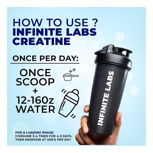 Creatina Monohidratada Em Pó De Alta Pureza - Infinite Labs - Imagem 10