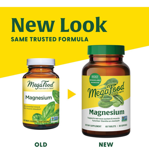 Magesio Megafood: Suporte Cardíaco E Nervoso Com Vitaminas - Imagem 3