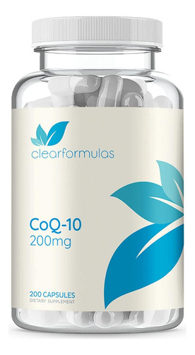 Coqmg 200 Cápsulas Absorção Rápida Sem Ogm Para A Saúde