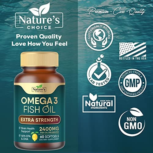 Óleo De Peixe 2.400 Mg Cápsulas Softgel Óleo De Peixe Extr - Imagem 4