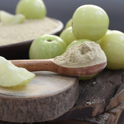 Ayurvedashree Amla Fruta Em Pó (amalaki) 100 Gm Cru E Não - Imagem 3