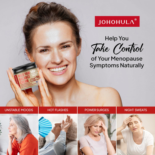 Creme De Inhame Selvagem Johohula Para Equilíbrio Hormonal D - Imagem 3