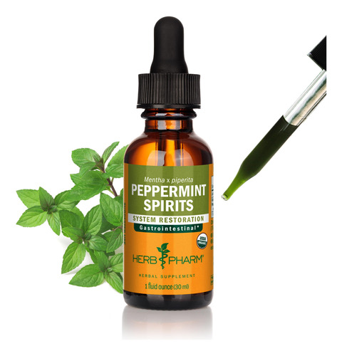 Suplemento Herb Pharm Peppermint Spirits Organic 30ml
