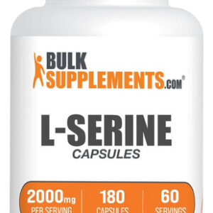 Cápsulas L -serina - L -serine 2000mg - Suplemento Serina -