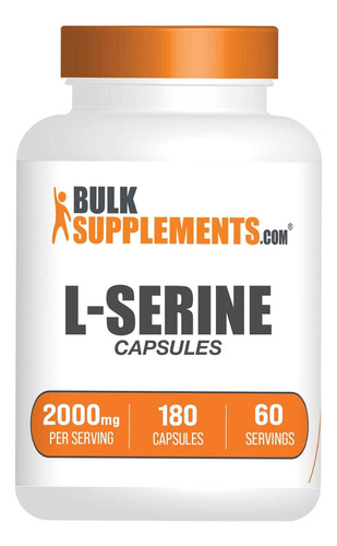 Cápsulas L -serina - L -serine 2000mg - Suplemento Serina -