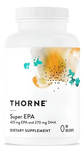 Thorne Super Epa - Omega-3 Fatty Acids Epa 425mg & Dha 27...