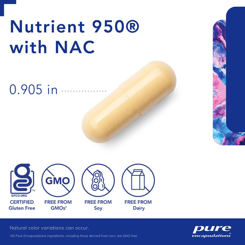 Suplemento Pure Encapsulations Nutrient 950 Com Nac 240 Cap - Imagem 3