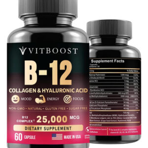Vitboost B12 Com Ácido Hialurônico Colágeno E Folato &quot Supl
