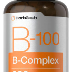 Vitamina B-100 Horbäach Com Alta Potência 300 Comprimidos