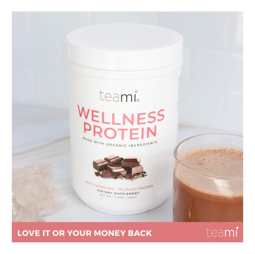 Teami Wellness Vegan Protein Powder - Ingredientes Orgânicos - Imagem 17