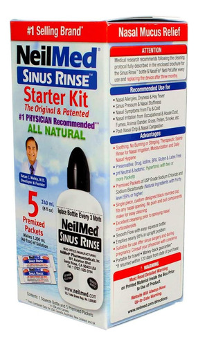 Neilmed Neilmed Sinus Rinse Starter Kit (pacote De 3) - Imagem 6
