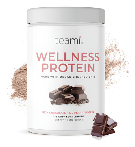 Teami Wellness Vegan Protein Powder - Ingredientes Orgânicos - Imagem 10